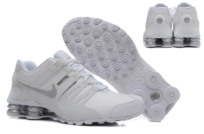 Nike Shox Current White Silver Men